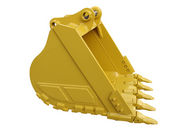 Tazza scavatrice dell'escavatore di KOMATSU PC200 con 0.9-5 colori di giallo di CBM Volumn