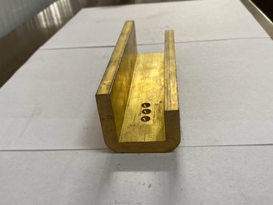 6G4525 6G4524 Bronze Wear Strip Larghezza personalizzata sabbiatura ecc. Tecnologia di lavorazione