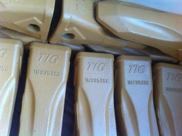 Dente dei denti 1U3352 del secchio di   320 dei denti del secchio di marca di TIG e dente 1U3352RC per la famiglia di 320 J350 con il acciaio al carbonio