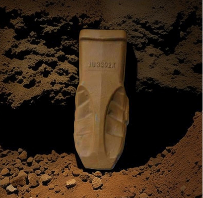 Denti del secchio di TIG Brand del acciaio al carbonio di Bucket Teeth 1U3302SK dell'escavatore della colata della spina di pesce 315