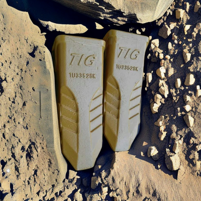 Denti della benna di marca di TIG dei denti della benna 315 della colata a spina di pesce del acciaio al carbonio 1U3302RE