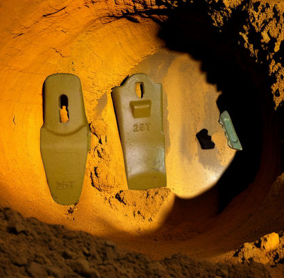 Punte di perforazione del secchio di perforazione di Bucket Rock Tooth dell'escavatore dei denti 25T di TIG Brand