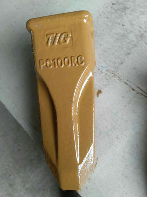 Escavatore commovente forgiato giallo Bucket Teeth PC100RC della terra dei denti del secchio di marca di N.B.: TIG® per il fornitore di KOMATSU PC100 Cina
